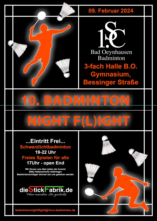 Badminton Nightflight